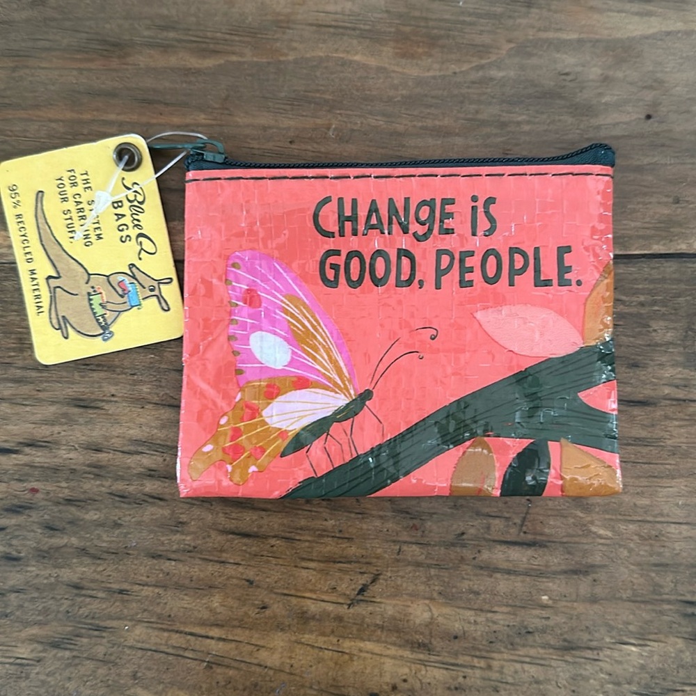 Recycled coin purse